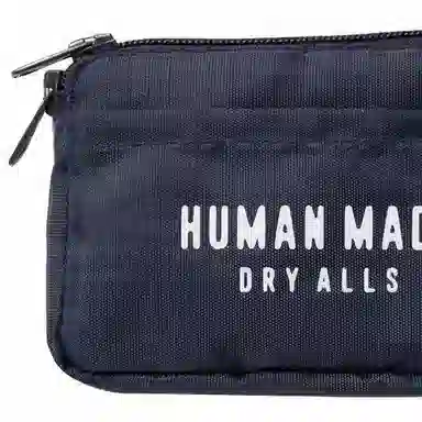 HUMAN MADE Nylon Cosmetic Bag Blue