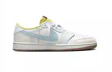 Travis Scott x Air Jordan 1 Low "Grey Blue"