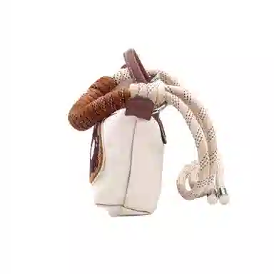 Longchamp Le Pliage 17 White Brown