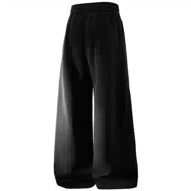 大卫贝肯 美式复古高街系带纯色拼接宽松时尚卫裤休闲裤 男女同款