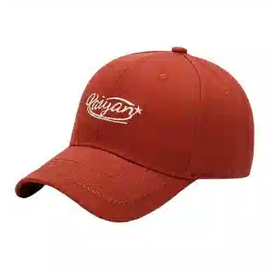 云诚雅漫 字母刺绣遮阳帽 棉 鸭舌帽 男女同款情侣款