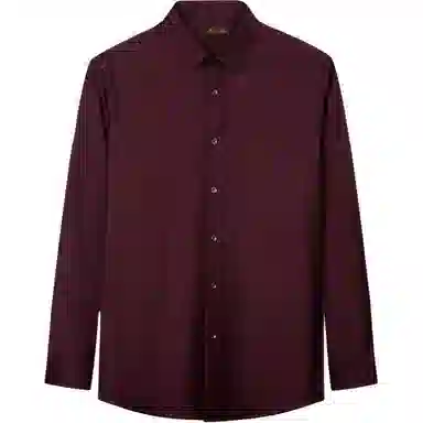 才子 优质羊毛休闲长袖衬衫 男女同款