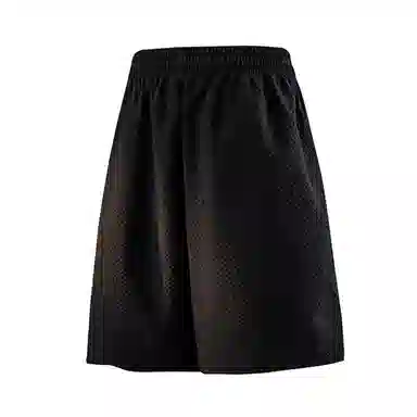 兰缪 美式日系复古百搭设计日常运动高街风简约基础款印花户外通勤山系宽松清爽透气潮流柔软垂感直筒系带休闲短裤 男女同款