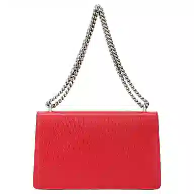 Gucci Dionysus Small Red Leather Shoulder Bag