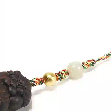 鶄鲤 小众立体招财瑞狮 降真香 挂件 男女同款情侣款