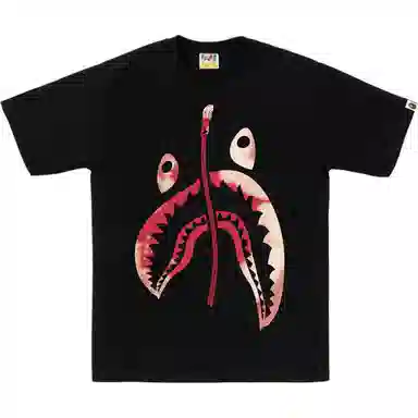BAPE SS25 Tie-Dye Shark Tee