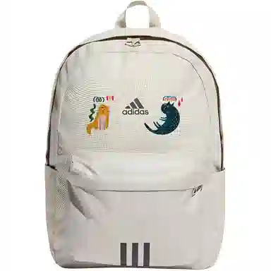 adidas Classic Badge Backpack Light Grey Black