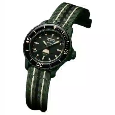 Swatch x Blancpain Fifty Fathoms Plant Ceramic