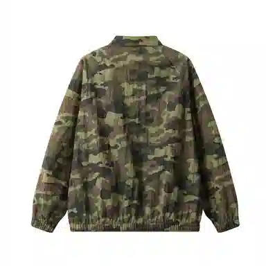 巴塞罗那足球俱乐部 迷彩轻薄山系户外高级感舒适休闲宽松百搭高街长袖 防紫外线透气防晒服 男女同款