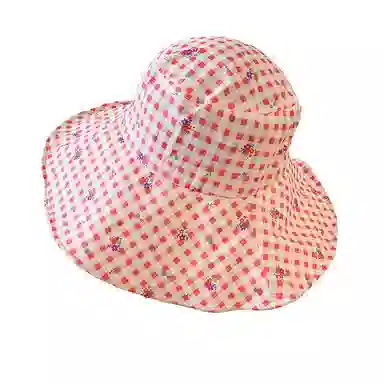 艾佳微 可爱时尚设计百搭防晒显脸小 棉 渔夫帽 男女同款情侣款