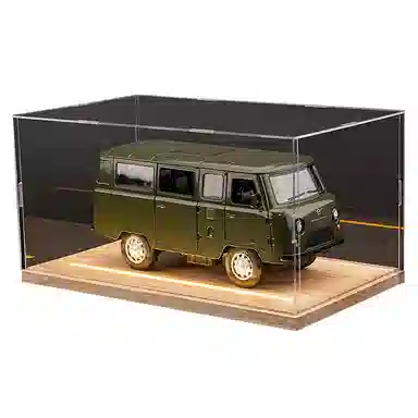 华一 俄罗斯瓦滋旅行者车战斗民族巴士 成品模型