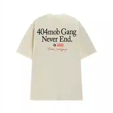 404MOB GANG SloganT