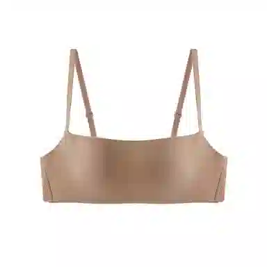 内在密码 一字领防走光抹胸一体无痕薄款裹胸粉底液肤色隐形夏季文胸 女款