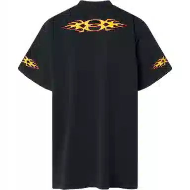 Balenciaga SS24 Flame Logo T-Shirt