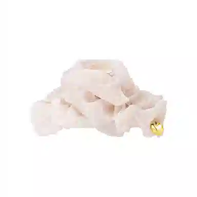 芒果饰品 云朵褶皱抓夹 亚克力 发夹 女款