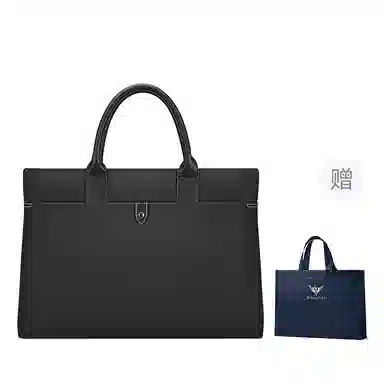 WilliamPOLO Nylon Briefcase Black
