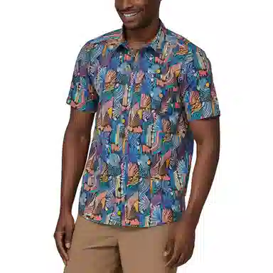 Patagonia Striped Short Sleeve Shirt