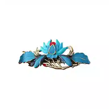 蒙妮 复古绝美优雅气质国风百搭 合金 发夹 女款