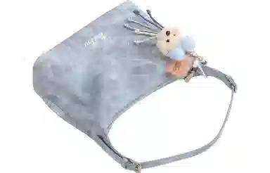 TOUTOU Crayon Dog Shoulder Bag Cream White