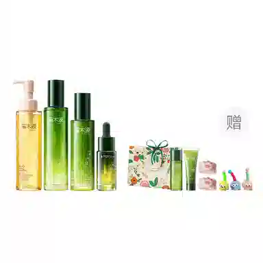 溪木源 平衡水油洁水乳精华护肤套装 愈创木提取物 祛痘保湿清爽控油 油痘 敏感肌可用