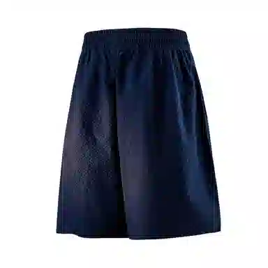 兰缪 美式日系复古百搭设计日常运动高街风简约基础款印花户外通勤山系宽松清爽透气潮流柔软垂感直筒系带休闲短裤 男女同款