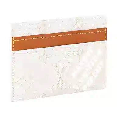 Louis Vuitton Monogram Card Holder White