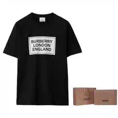 Burberry Letter Logo SS24 T-Shirt Black