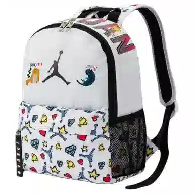 Jordan Mini Backpack White
