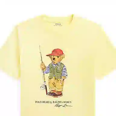 Polo Ralph Lauren Bear Tee Yellow
