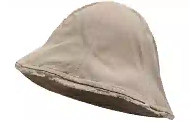 优幽兰 韩系氛围感大头围设计感小众毛边百搭不挑人显脸小学生盆帽早八素颜遮脸防紫外线遮阳帽子 棉 防晒帽 女款