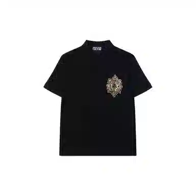 Versace Jeans Couture SS21 Polo Black