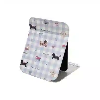 馨枕居 化妆镜台式桌面折叠镜学生宿舍手持镜女可爱高颜值便携随身镜