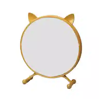 馨枕居 台式化妆镜子桌面大号卧室带灯网红梳妆台宿舍智能美妆镜