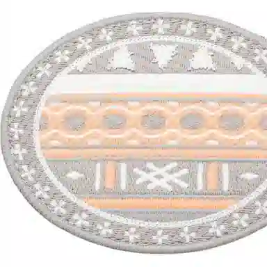 中国李宁 印花字母连帽套头抓绒卫衣 男女同款 花灰