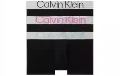 CKCalvin Klein 3 Pack Low Rise Trunks - Steel Micro Logo 3