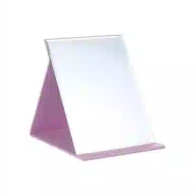 馨枕居 专用折叠镜子宿舍便携化妆镜超简约大号小镜子