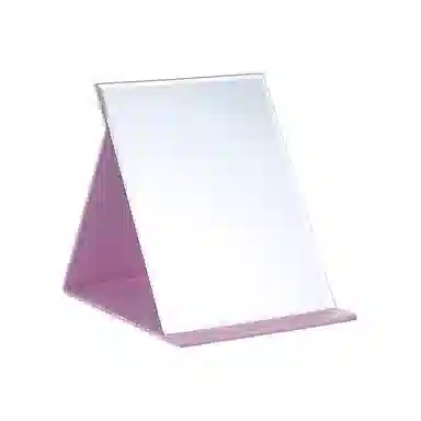 馨枕居 专用折叠镜子宿舍便携化妆镜超简约大号小镜子