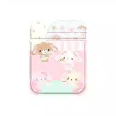 馨枕居 甜品兔可爱折叠化妆镜子收纳便携式宿舍桌面用台式随身梳妆镜