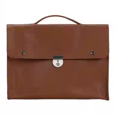 Longchamp Le Foulonné Briefcase Honey