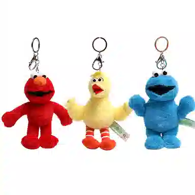 Big Bird Cookie Monster 16cm