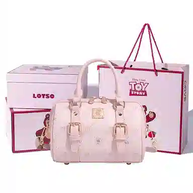 Disney Strawberry Bear Series Boston Bag