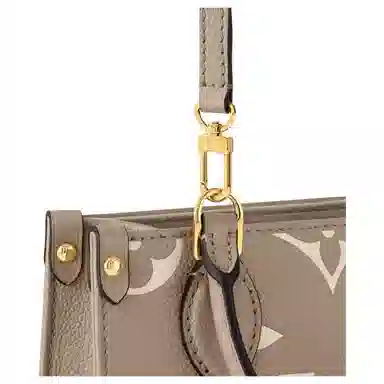 Louis Vuitton Onthego BB Dove Grey Cream