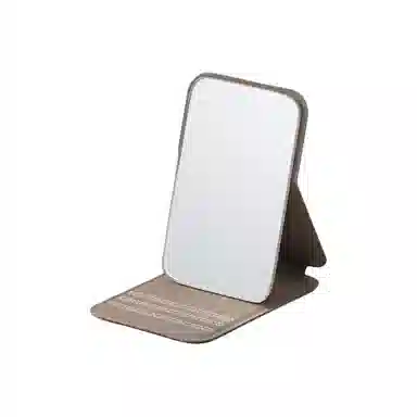 馨枕居 桌面小镜子化妆镜女随身便携式可立折叠家用高清