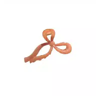 水中玉 蝴蝶结飘带抓夹高级感后脑勺盘发大号鲨鱼夹发量多夹子 亚克力 发夹 女款