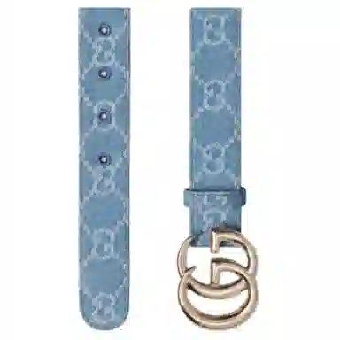 Gucci Marmont Denim Belt