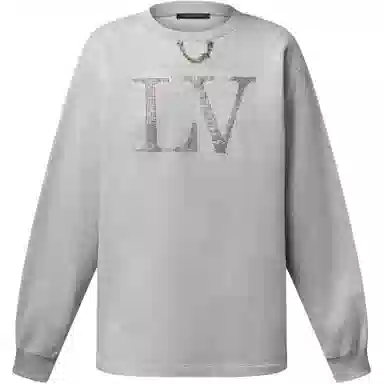 Louis Vuitton SS25 Rhinestone Knit Sweater