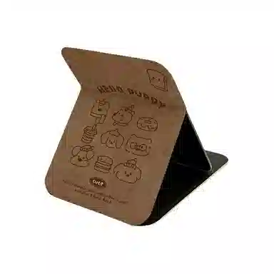 馨枕居 面包化妆镜高清可立折叠小镜子梳妆镜桌面台式宿舍便携旅行