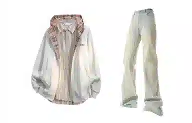 tre club Vintage Letter Print Set