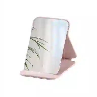 馨枕居 折叠小镜子梳妆镜女随身男士便携家用桌面化妆镜旅行