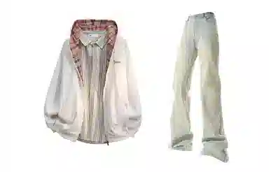 tre club Vintage Letter Print Set